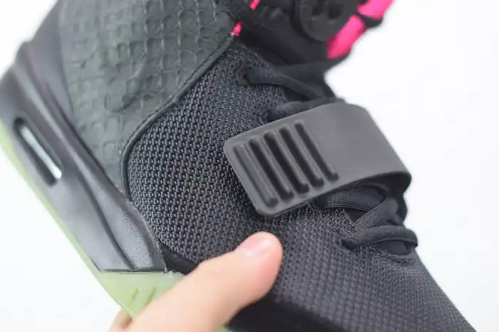 Cheap BK Nike Air Yeezy 2 NRG Solar Red 508214-006 0203