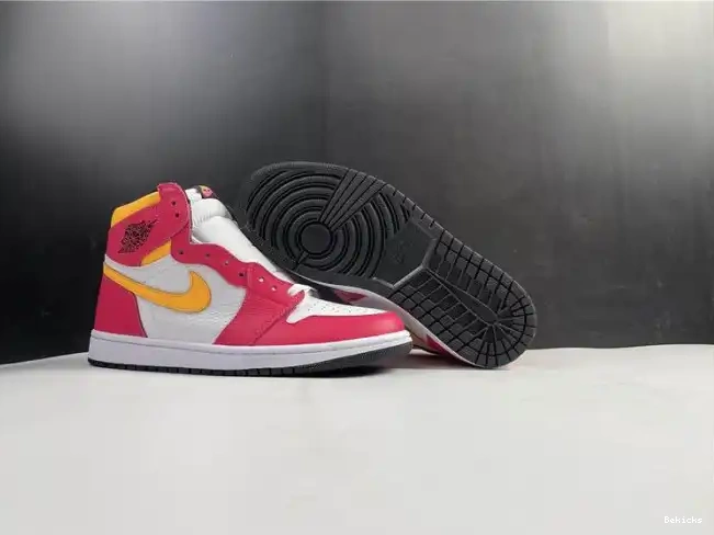 Reps BK 555088-603 Fusion Jordan 1 Air OGLight High Red 0225