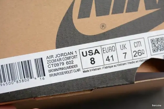 Rep BK Zoom Jordan Air High 1 Canyon (W) CT0979-602 Rust CMFT 0226