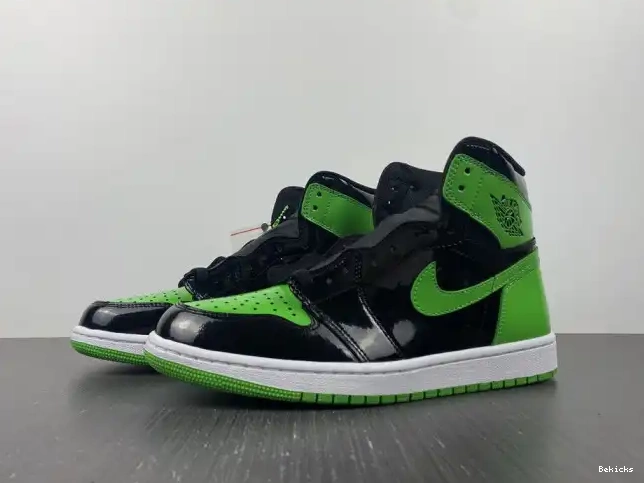 Rep BK High Jordan Pine 1 Green Air OG 555088-030 0215