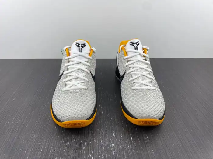 Reps BK Kobe 6 Protro Playoff Pack White Del Sol CW2190-100 0203