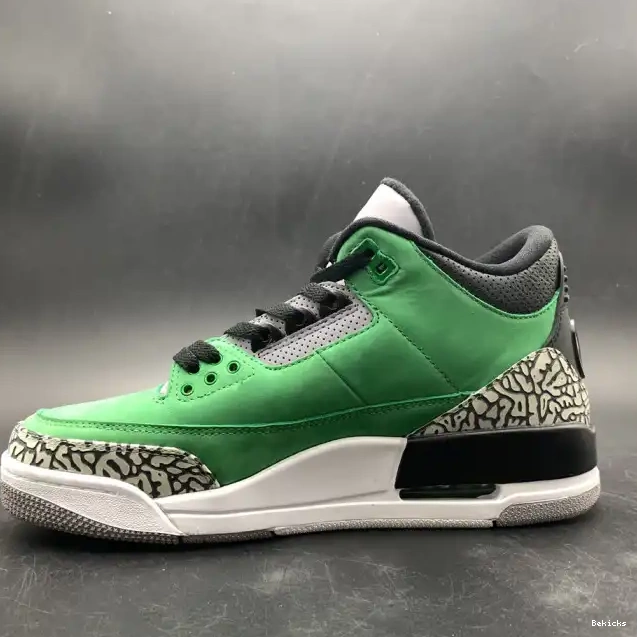 Rep BK Ducks Oregon 867493 PE Retro 3 Jordan Tinker Air AJ3 shoes 0223