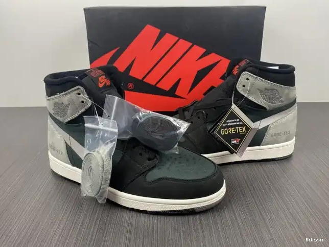 Rep BK Grey Element DB2889-001 Retro 1 Black High Gore-Tex Jordan Particle 0211