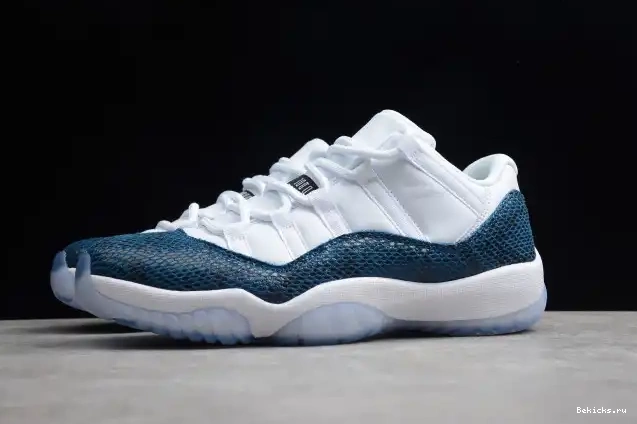 Reps BK CD6846-102 Blue 11 Low Air Jordan Navy Snakeskin 0214