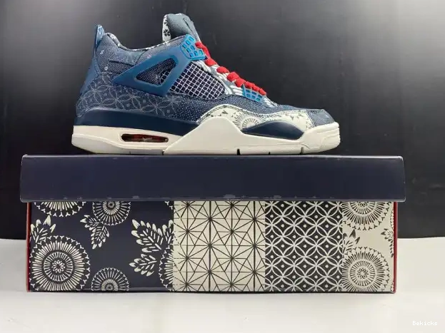 Reps BK SE Retro Air Jordan 4 CW0898-400 Sashiko 0216