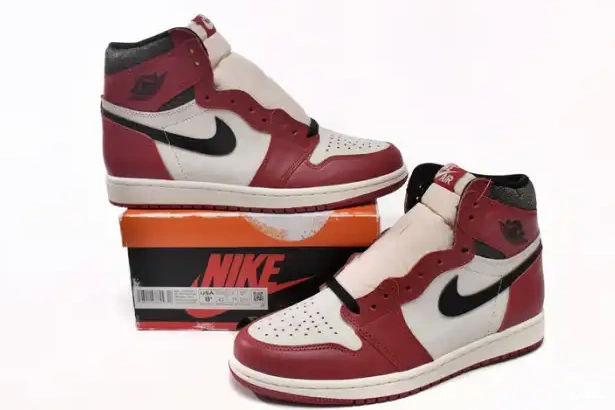 Reps BK OG Found High Jordan 1 and Retro Lost DZ5485-612 Chicago 0210