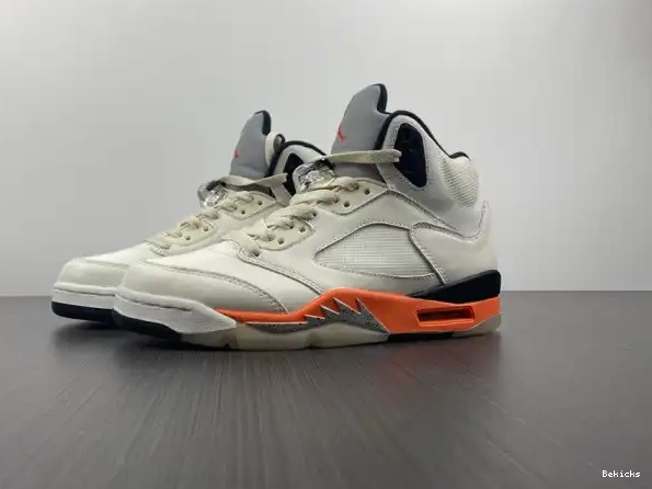 Cheap BK Retro DC1060-100 Jordan 5 Orange Total 0210