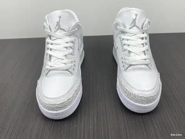 Reps BK 3 Retro Jordan PS 'Triple Air White' 429487-111 0210