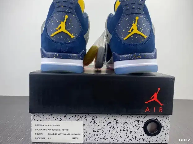 Rep BK AJ4-1036660 4 Michigan Jordan Air (PE) Retro 0221