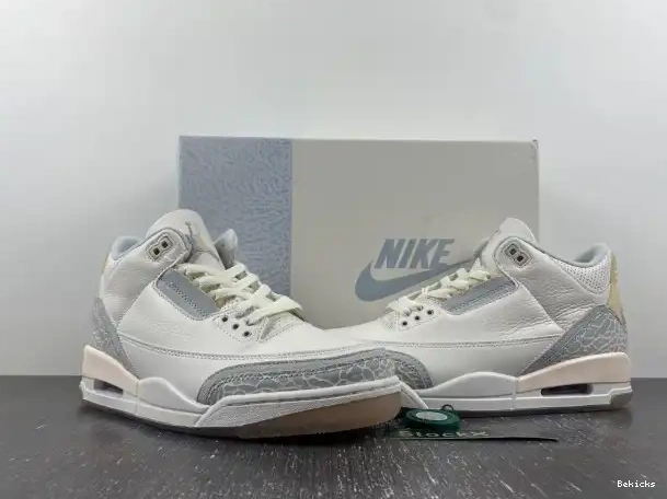 Rep BK Jordan 3 FJ9479-100 Craft Ivory Air 0218