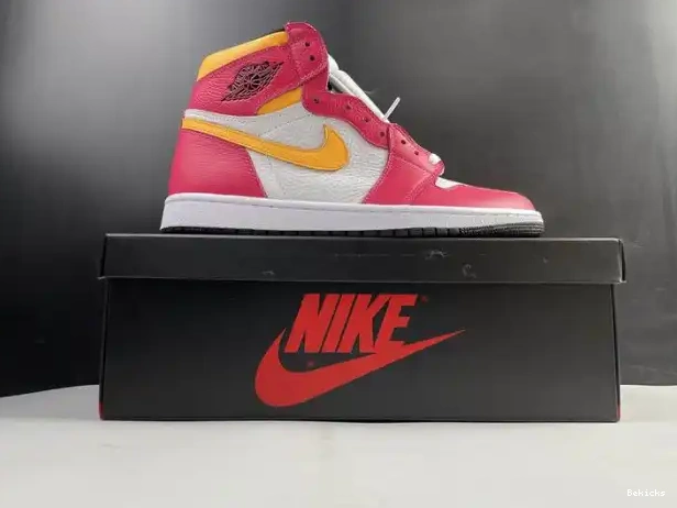 Reps BK 555088-603 Fusion Jordan 1 Air OGLight High Red 0225