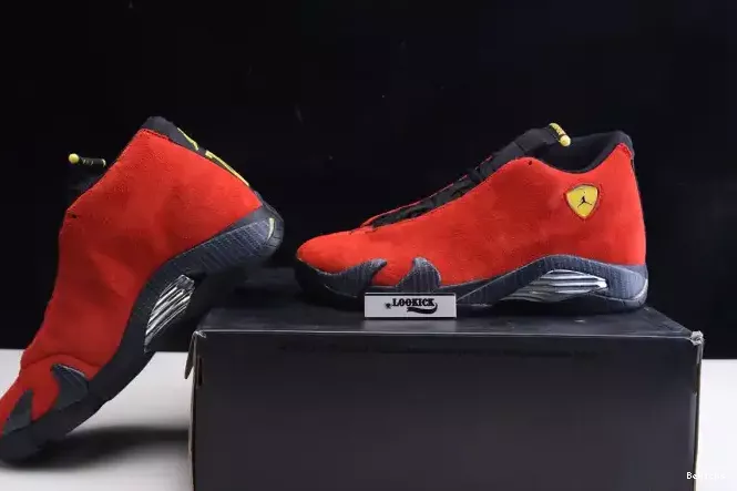 Rep BK Challenge Retro Jordan Red Air 14 654459-670 0207