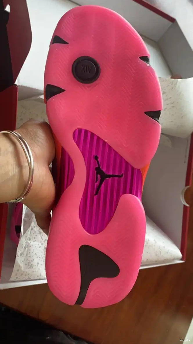 Rep BK (W) Low Jordan Retro 14 Shocking DH4121-600 Pink 0225