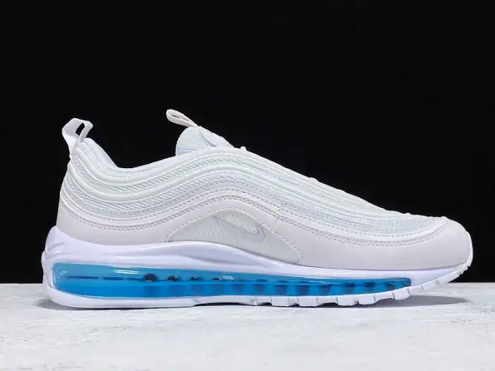 Rep BK MSCHF X INRI X NIKE AIR MAX 97 'JESUS SHOES' CUSTOM WHITE BLUE 921826-101JSUS 0204