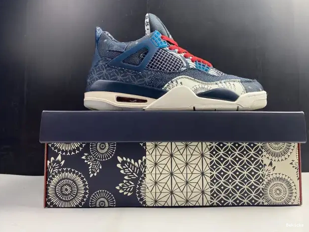 Reps BK SE Retro Air Jordan 4 CW0898-400 Sashiko 0216