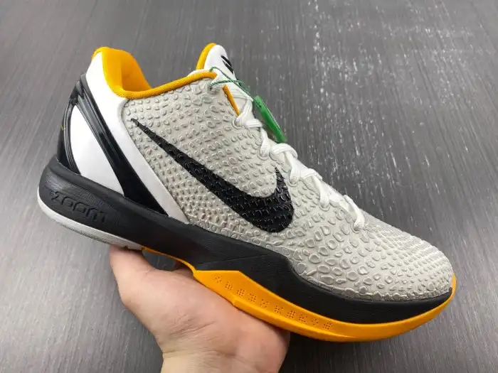 Reps BK Kobe 6 Protro Playoff Pack White Del Sol CW2190-100 0203