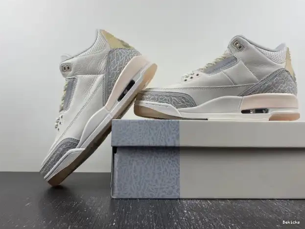 Rep BK Jordan 3 FJ9479-100 Craft Ivory Air 0218