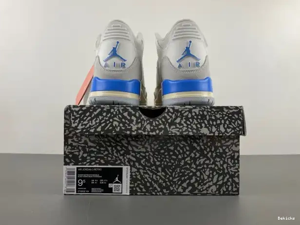 Rep BK Shorts CT8532-101 Jordan Air 3 Lucky 0223