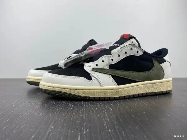 Rep BK Travis DZ4137-106 Jordan Air Low Olive WMNS Scott OG x 1 0222