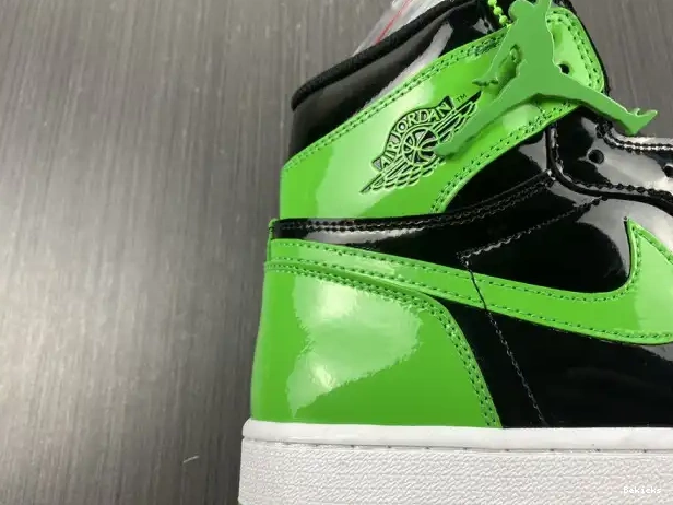 Rep BK High Jordan Pine 1 Green Air OG 555088-030 0215