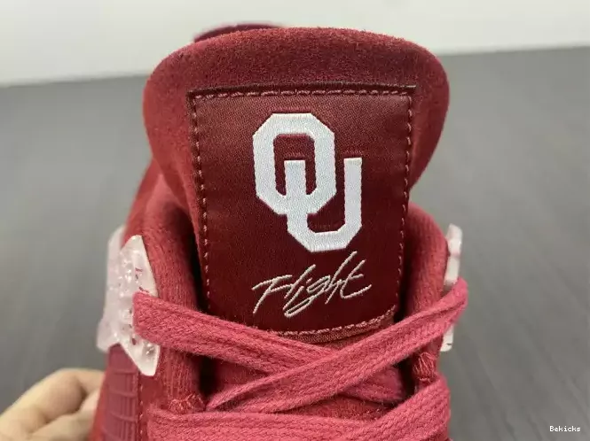 Reps BK AJ4-904282 Oklahoma Jordan PE Sooners Retro 4 0207